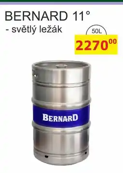BENE Nápoje BERNARD 11° - světlý ležák nabídka
