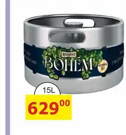 BENE Nápoje KRUŠOVICE BOHÉM nabídka
