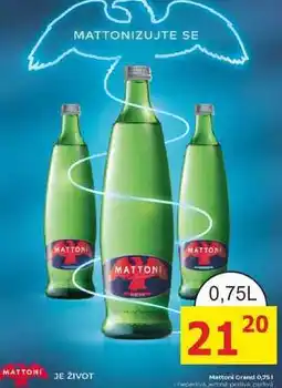 BENE Nápoje Mattoni Grand nabídka