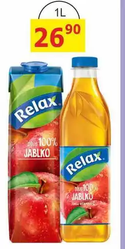 BENE Nápoje Relax 100% jablko nabídka