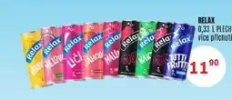 BENE Nápoje RELAX 0,33 L PLECH nabídka