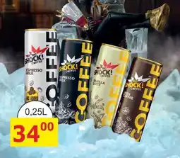 BENE Nápoje BIG SHOCK! COFFEE nabídka