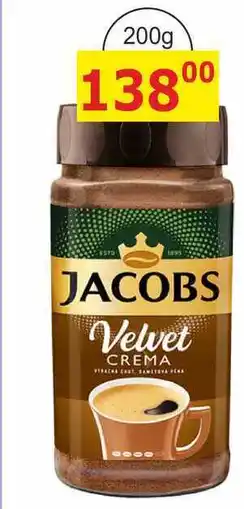 BENE Nápoje Jacobs Velvet Crema Rozpustná káva nabídka