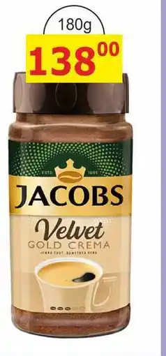 BENE Nápoje Jacobs Velvet Gold Crema Rozpustná káva nabídka