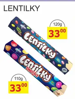 BENE Nápoje ORION LENTILKY MEGA nabídka