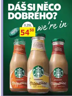 BENE Nápoje STARBUCKS Ice COffee nabídka