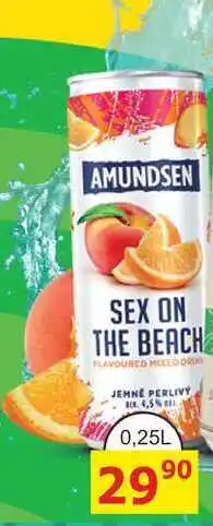 BENE Nápoje AMUNDSEN SEX ON THE BEACH 0,25l míchaný nápoj plech nabídka