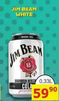 BENE Nápoje Jim Beam Bourbon whiskey COLA 0,25l míchaný nápoj plech nabídka