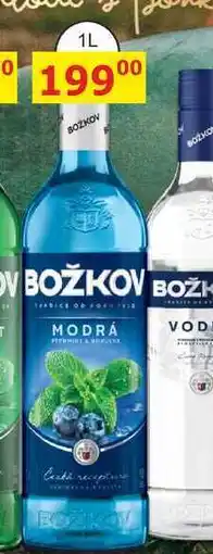 BENE Nápoje BOŽKOV MODRÁ nabídka