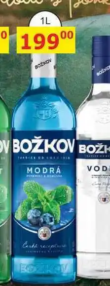 BENE Nápoje BOŽKOV MODRÁ nabídka