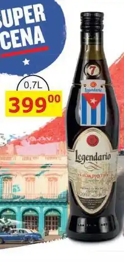 BENE Nápoje Legendario nabídka