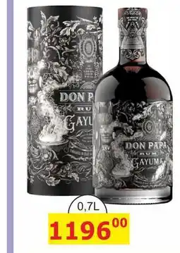 BENE Nápoje DON PAPA GAYUMA nabídka