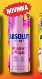 BENE Nápoje ABSOLUT RASPBERRY LEMONADE nabídka
