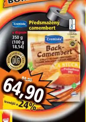 Předsmažený camembert