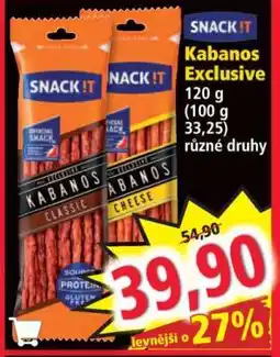 Norma Kabanos exclusive nabídka