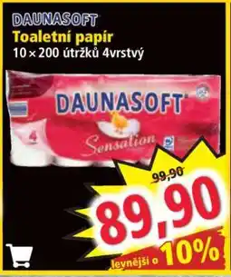 Norma DAUNASOFT Toaletní papír nabídka