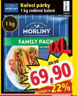 Norma Kuřecí párky nabídka