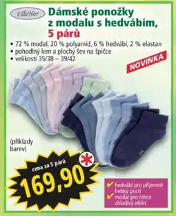 Norma Dámské ponožky z modalu s hedvábím, 5 párů nabídka