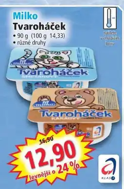 Norma Milko Tvaroháček nabídka