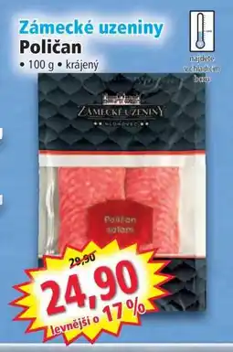 Norma Zámecké uzeniny Poličan nabídka