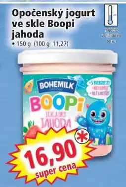 Norma Opočenský jogurt ve skle Boopi jahoda nabídka