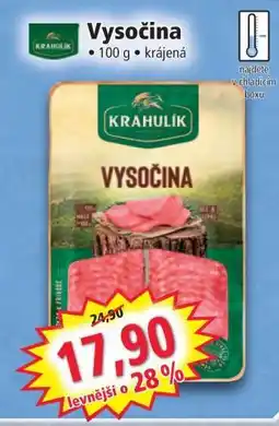 Norma Vysočina nabídka