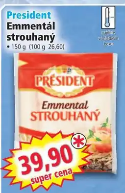 Norma President Emmentál strouhaný nabídka