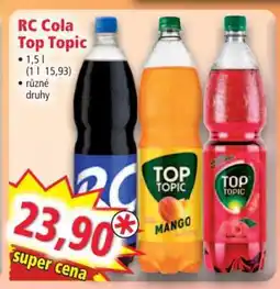 Norma RC Cola, Top Topic nabídka