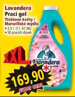 Norma LAVANDERA Prací gel nabídka