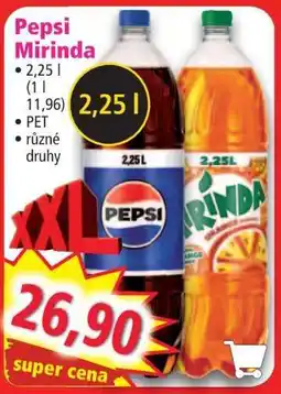 Norma Pepsi, Mirinda nabídka