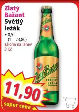 Norma Zlatý Bažant světlý ležák nabídka