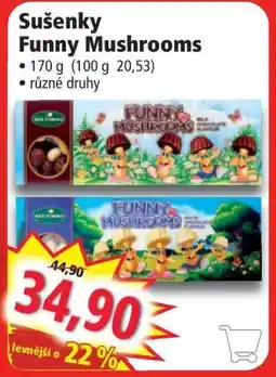 Norma Sušenky Funny Mushrooms nabídka