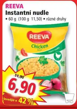 Norma REEVA Instantní nudle nabídka