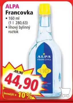 Norma Alpa Francovka nabídka