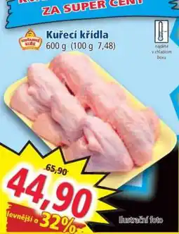 Norma Kuřecí křídla nabídka
