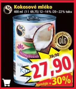 Norma Kokosové mléko nabídka