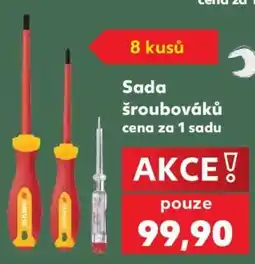 Kaufland SADA ŠROUBOVÁKŮ nabídka