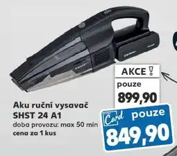 Kaufland Aku ruční vysavač SHST 24 A1 nabídka