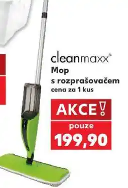 Kaufland cleanmaxx Mop s rozprašovačem nabídka