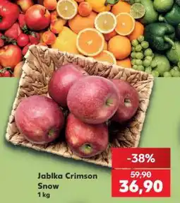 Kaufland Jablka Crimson Snow nabídka