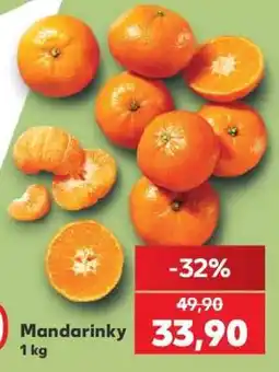 Kaufland Mandarinky nabídka