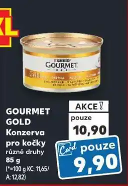 Kaufland GOURMET GOLD Konzerva pro kočky nabídka