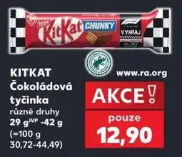 Kaufland KITKAT Čokoládová tyčinka nabídka