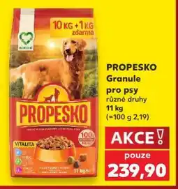 Kaufland Propesko granule pro psy nabídka