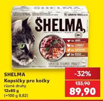 Kaufland Shelma kapsičky pro kočky nabídka