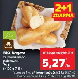 Kaufland Bio Bageta nabídka
