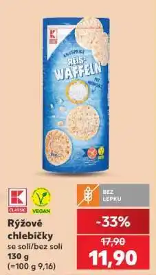 Kaufland Rýžové chlebíčky nabídka