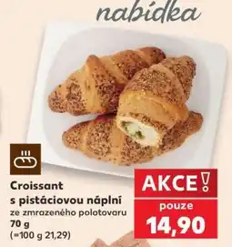 Kaufland Croissant s pistáciovou náplní nabídka
