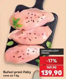Kaufland Kuřecí prsí řízky nabídka