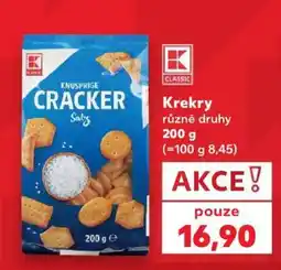 Kaufland Krekry různé druhy nabídka